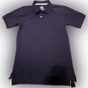 💙Boys Polo Style Shirt. Navy Blue. Size L 14/16. Great Used condition.